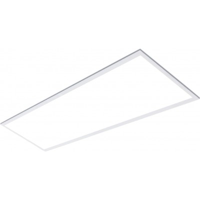 LEDパネル Aigostar 40W 4000K ニュートラルライト. 長方形 形状 120×30 cm. 超薄型パネル。とてもスリム アルミニウム そして PMMA. 白い カラー