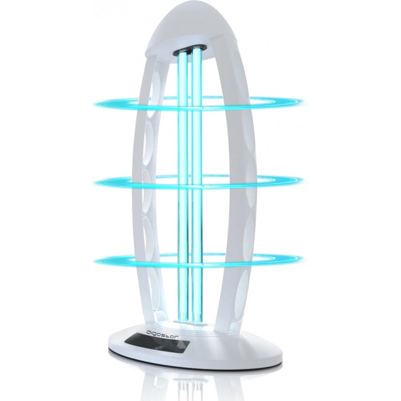 45,95 € Kostenloser Versand | Körperpflege Aigostar 38W 46×21 cm. UV.Eine keimtötende Lampe ABS. Weiß Farbe