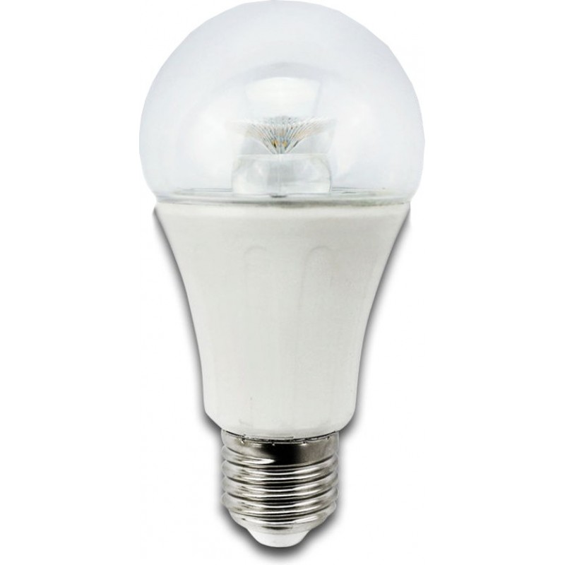 Lâmpada LED Aigostar 8W E27 LED A60 3000K Luz quente. Ø 6 cm. LED de grande angular