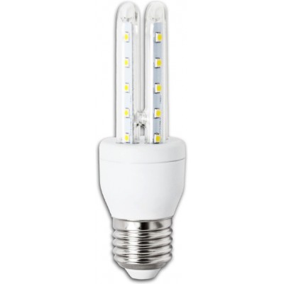 8,95 € Free Shipping | 5 units box LED light bulb Aigostar 4W E27 3000K Warm light. 12 cm