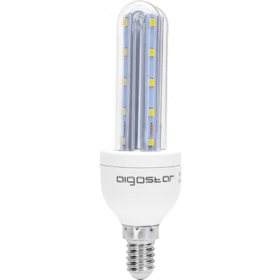 8,95 € Free Shipping | 5 units box LED light bulb Aigostar 6W E14 LED 13 cm