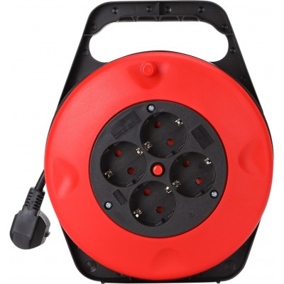 22,95 € Free Shipping | Lighting fixtures Aigostar 3000W 1000 cm. Wire coil Black and red Color