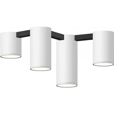 Indoor spotlight Cylindrical Shape 64×40 cm. White Color
