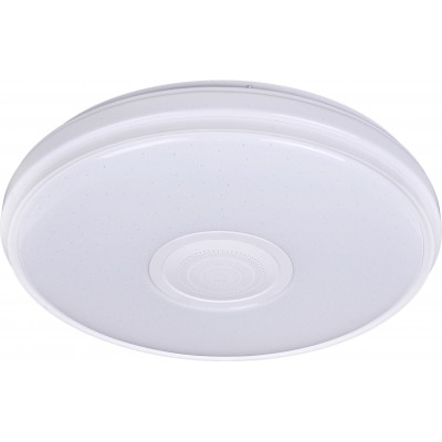 114,95 € Free Shipping | Indoor ceiling light 80W Round Shape Ø 50 cm. Multicolor RGB. Remote control. Bluetooth White Color