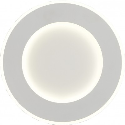 室内壁灯 19W 4000K 中性光. 拉长的 形状 Ø 20 cm. 白色的 颜色