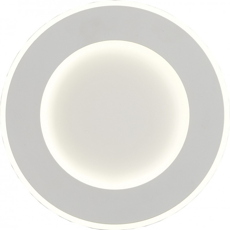 53,95 € Бесплатная доставка | Настенный светильник для дома 19W 4000K Нейтральный свет. Удлиненный Форма Ø 20 cm. Белый Цвет