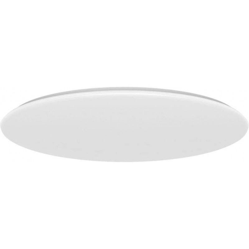 157,95 € Free Shipping | Indoor ceiling light 32W Round Shape Ø 48 cm. Voice control. Smartphone APP Living room, dining room and bedroom. Modern Style. Acrylic, PMMA and Metal casting. White Color