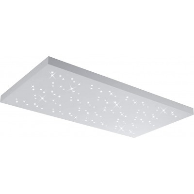 264,95 € 送料無料 | 屋内シーリングライト Trio 長方形 形状 110×60 cm. LED リビングルーム, ダイニングルーム そして ロビー. モダン スタイル. 金属. 白い カラー