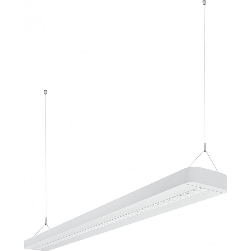 227,95 € Kostenloser Versand | Hängelampe 42W 120×12 cm. LED Aluminium. Weiß Farbe