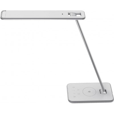 台灯 11W 长方形 形状 58×18 cm. USB无线充电器 客厅, 饭厅 和 卧室. 设计 风格. 金属. 灰色的 颜色