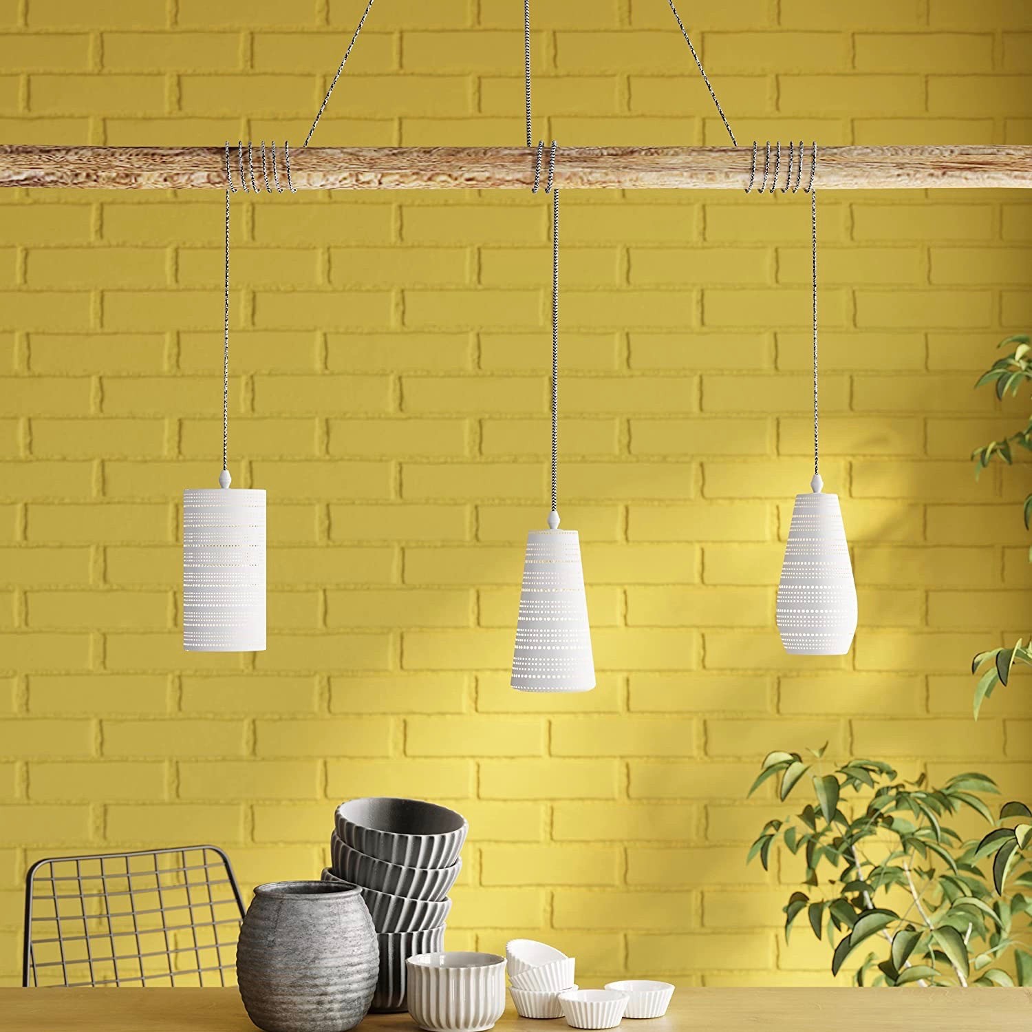 179,95 € Kostenloser Versand | Hängelampe 40W 120×120 cm. Dreifach einstellbarer Fokus Aluminium und keramik. Weiß Farbe