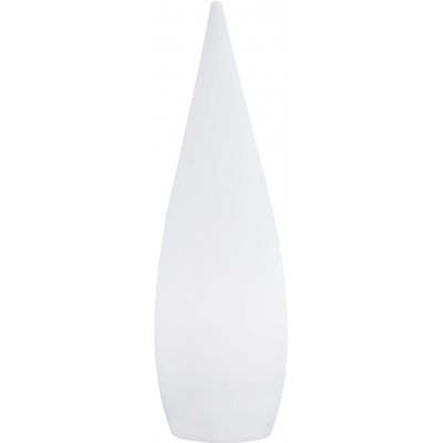 186,95 € Envoi gratuit | Lampe d'extérieur 124×41 cm. Sans fil Acier. Couleur blanc