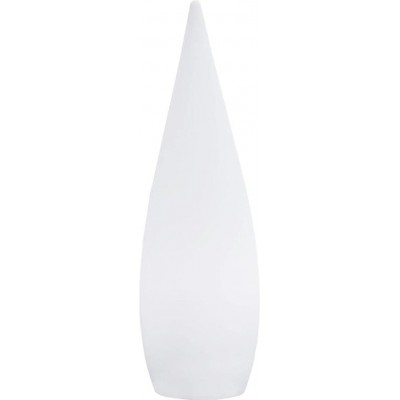 195,95 € Free Shipping | Outdoor lamp Conical Shape 124×41 cm. Wireless Terrace, garden and public space. Modern Style. Steel. White Color