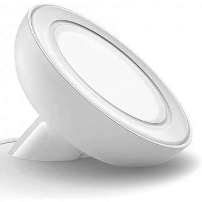 Lampada da tavolo Philips Forma Rotonda 200 cm. 2 metri. LED intelligente con striscia LED. Alexa e Google Home Sala da pranzo, camera da letto e atrio. Colore bianca