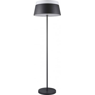 Lámpara de pie Trio 15W Forma Cilíndrica 150×45 cm. Salón, comedor y dormitorio. Metal. Color antracita