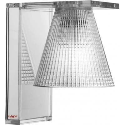 169,95 € Envío gratis | Aplique de pared interior 5W 21×17 cm. Cristal y pmma