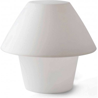 189,95 € Free Shipping | Outdoor lamp 20W Conical Shape Ø 50 cm. Terrace, garden and public space. Modern Style. Polyethylene. White Color