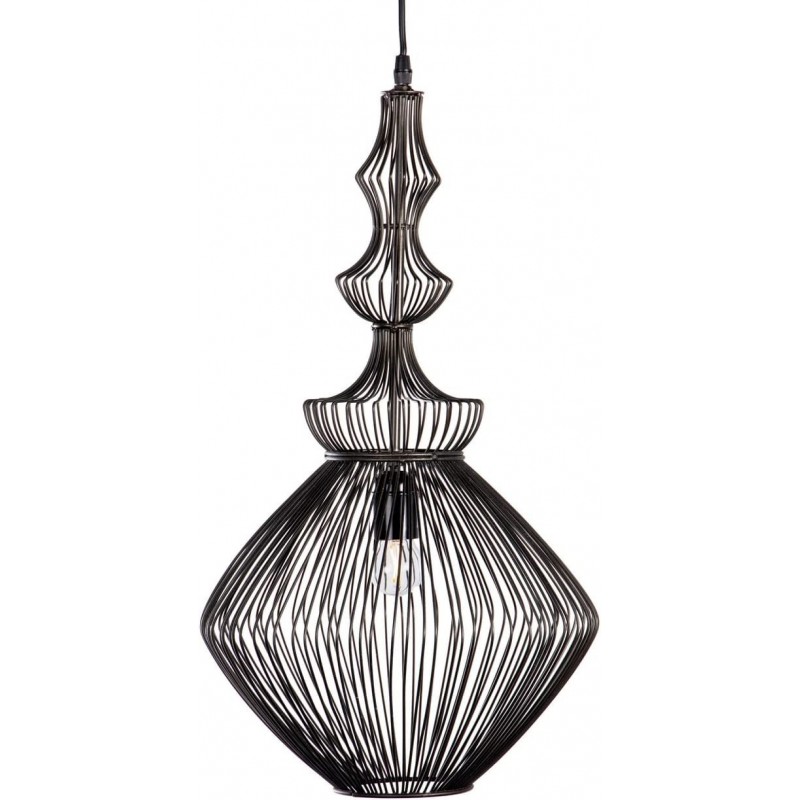179,95 € Free Shipping | Hanging lamp 35×35 cm. Living room, kitchen and dining room. Modern Style. Metal casting. Black Color