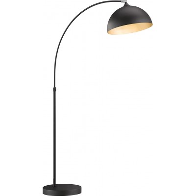 Stehlampe 40W 200×98 cm. Metall. Schwarz Farbe