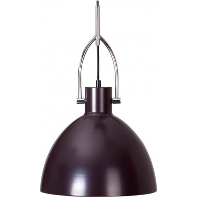 Lampe à suspension Façonner Conique Ø 29 cm. Salle à manger, chambre et hall. Couleur marron