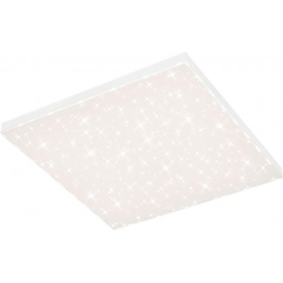 LED面板 正方形 形状 60×60 cm. 带星星装饰的设计 厨房 和 卧室. 现代的 风格. 有机玻璃 和 金属. 白色的 颜色
