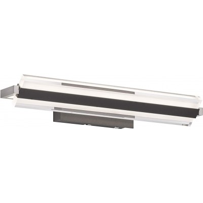 165,95 € Бесплатная доставка | Настенный светильник для дома 9W 35×8 cm. Регулируемый Металл. Чернить Цвет