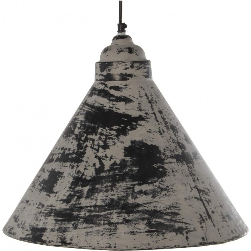 158,95 € Free Shipping | Hanging lamp Conical Shape 60×60 cm. Living room, dining room and lobby. Metal casting. Gray Color