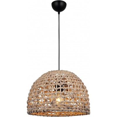 179,95 € Free Shipping | Hanging lamp 40W Spherical Shape 38×38 cm. Living room, dining room and bedroom. Metal casting. Brown Color
