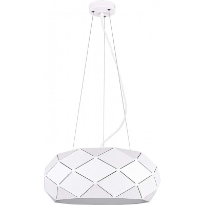 167,95 € Free Shipping | Hanging lamp Trio 25W Round Shape 150×50 cm. Living room, dining room and bedroom. Metal casting. White Color