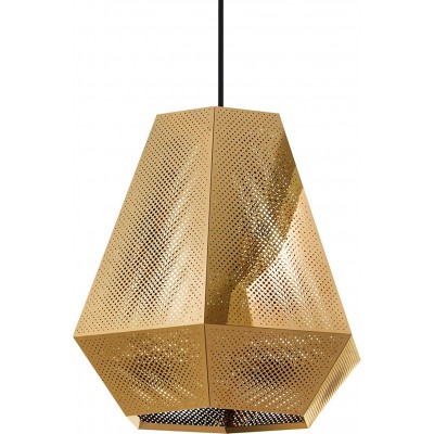 151,95 € Free Shipping | Hanging lamp Eglo 28W Ø 36 cm. Living room, bedroom and lobby. Steel. Brass Color