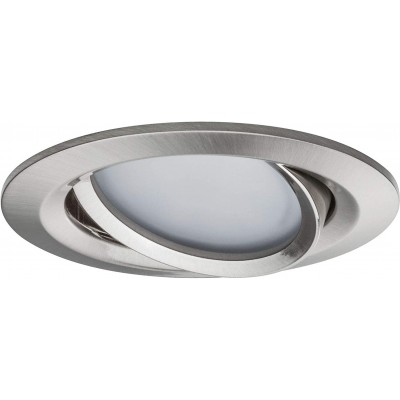 159,95 € Free Shipping | 3 units box Recessed lighting 8W 2700K Very warm light. 8×8 cm. Adjustable LED. Remote control Steel, aluminum and metal casting. Aluminum Color