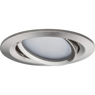 167,95 € Free Shipping | 3 units box Recessed lighting 8W 2700K Very warm light. Round Shape 8×8 cm. Adjustable LED. Remote control Kitchen, bathroom and garden. Steel, Aluminum and Metal casting. Aluminum Color