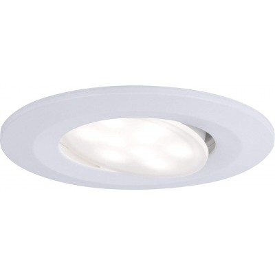 181,95 € Free Shipping | Ceiling lamp 50W 4000K Neutral light. Round Shape 9×9 cm. Intensity adjustable LED Living room, kitchen and bathroom. PMMA. White Color