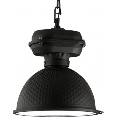 198,95 € 免费送货 | 吊灯 球形 形状 40×40 cm. 客厅, 饭厅 和 卧室. 金属. 黑色的 颜色