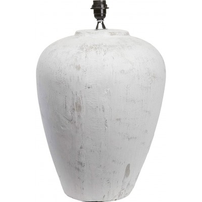 164,95 € Free Shipping | Table lamp 59×37 cm. Amphora shaped design Ceramic and concrete. White Color