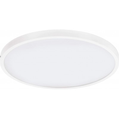 屋内シーリングライト Eglo 25W 円形 形状 50×50 cm. LED リビングルーム, ベッドルーム そして ロビー. モダン スタイル. アルミニウム そして PMMA. 白い カラー