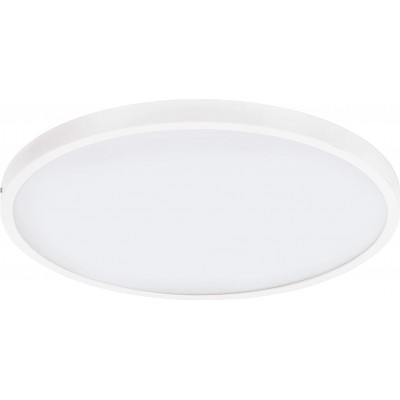 131,95 € Envio grátis | Luz de teto interna Eglo 25W 50×50 cm. LED Alumínio e pmma. Cor branco