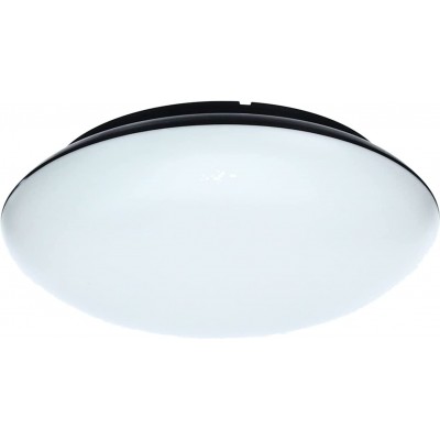 155,95 € Free Shipping | Outdoor wall light 10W Round Shape 31×31 cm. LED Lobby. Modern Style. Aluminum and PMMA. White Color