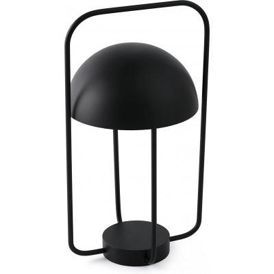 146,95 € Envoi gratuit | Lampe de table 3W 31×17 cm. Conduit portatif Métal. Couleur noir