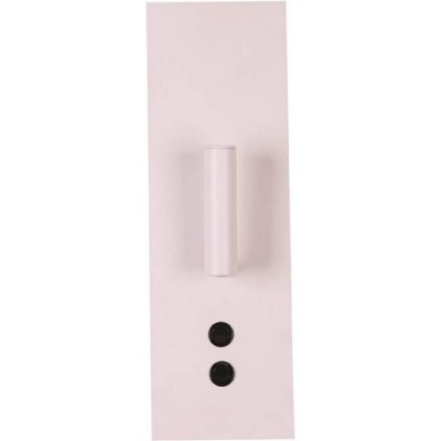 Настенный светильник для дома Прямоугольный Форма 34×14 cm. Гостинная, столовая и спальная комната. Алюминий. Белый Цвет