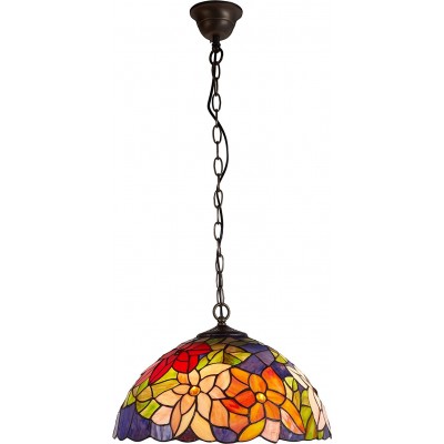 211,95 € Free Shipping | Hanging lamp Spherical Shape 130×40 cm. Suspension chain fastening Living room, bedroom and lobby. Design Style. Crystal