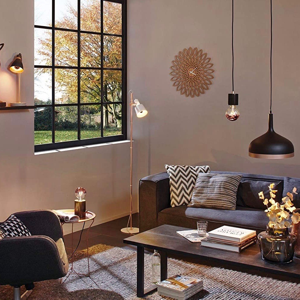 136,95 € Envoi gratuit | Lampadaire 20W 152×23 cm. Métal. Couleur blanc
