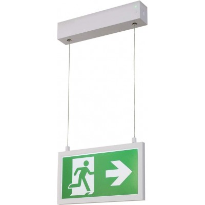 219,95 € Free Shipping | Security lights 3W Rectangular Shape 29×26 cm. Living room, dining room and lobby. Acrylic. Green Color