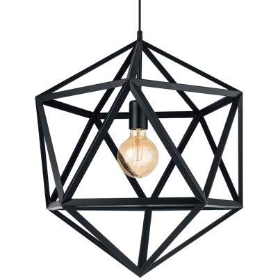 165,95 € Spedizione Gratuita | Lampada a sospensione Eglo 60W 150×46 cm. Acciaio. Colore nero