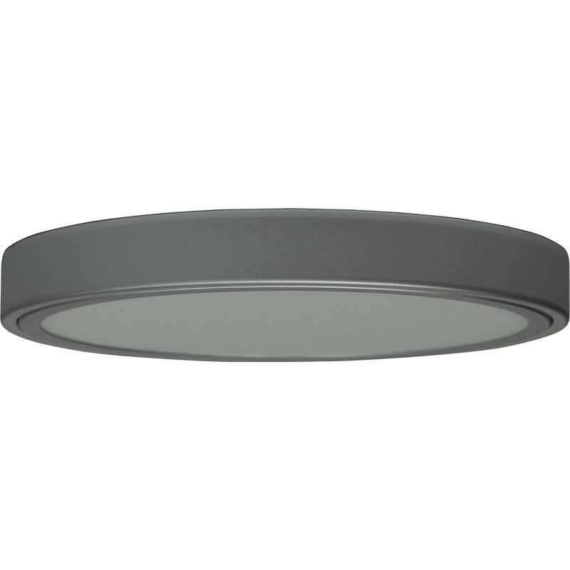 253,95 € Free Shipping | Indoor ceiling light 15W Round Shape 32×32 cm. Dining room, bedroom and lobby. Modern Style. Aluminum. Aluminum Color