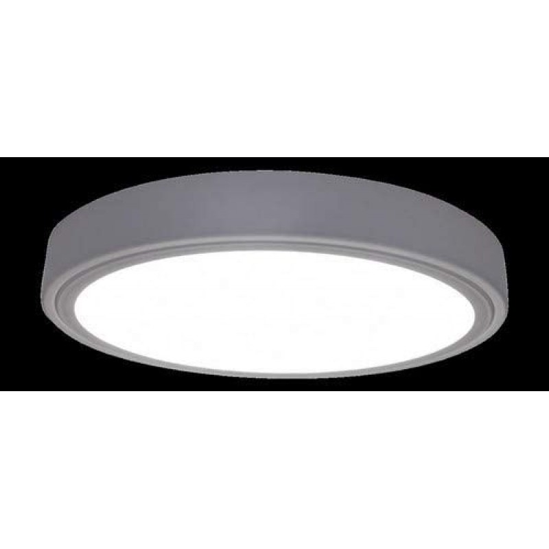 253,95 € Free Shipping | Indoor ceiling light 15W Round Shape 32×32 cm. Dining room, bedroom and lobby. Modern Style. Aluminum. Aluminum Color