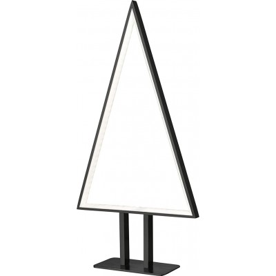 Floor lamp 3W 2700K Very warm light. 50×28 cm. Aluminum. Black Color