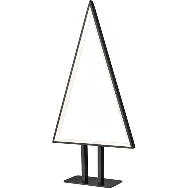 161,95 € Free Shipping | Floor lamp 3W 2700K Very warm light. 50×28 cm. Aluminum. Black Color