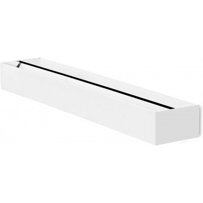 271,95 € Free Shipping | Indoor wall light Rectangular Shape LED Living room, dining room and bedroom. Modern Style. Steel. White Color