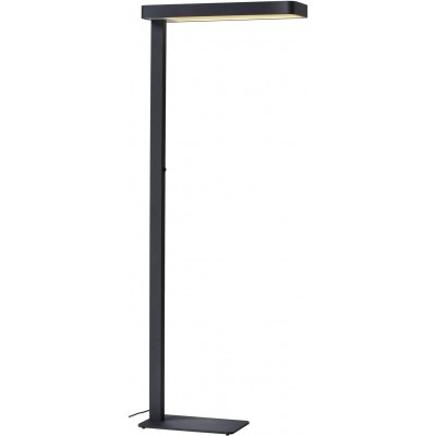 Lampada da pavimento 37W 3000K Luce calda. 187×70 cm. Acrilico e alluminio. Colore grigio